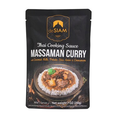 Buy De Siam Massaman Curry Thai Cooking Sauce 200g Online | Carrefour UAE