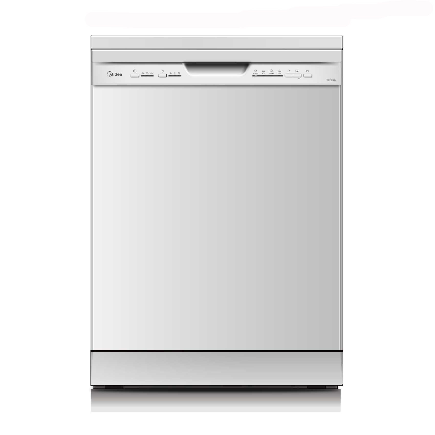 Midea Dishwasher WQP125203-S Silver