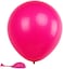 Kalor 100 Pcs 12 Inch Hot Pink Matte Latex Balloons Helium Balloons For Birthday Party Wedding Party Baby Shower Decoration Supplies