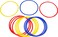 ULTIMAX Set of 12 Speed and Agility Training Rings Sporting Goods Speed/Agility Circles -40cm