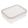 Glasslock Rectangular Dish Clear 2L