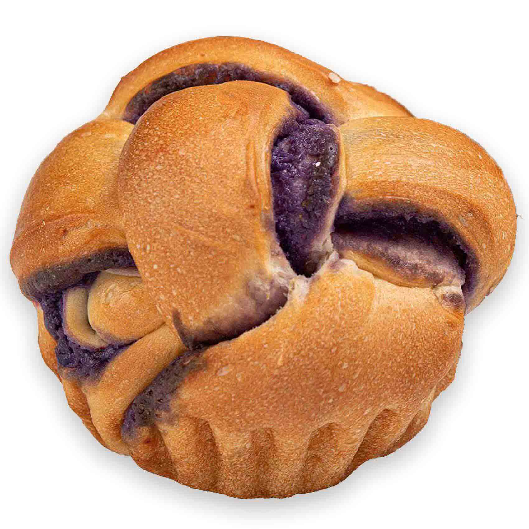 Ube Basket Bread