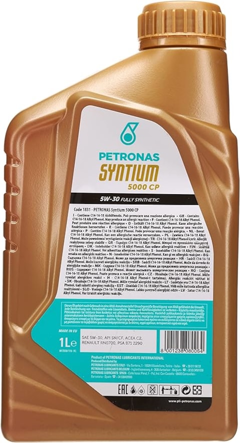 PETRONAS SYNTIUM 5000 CP 5W-30 1LT