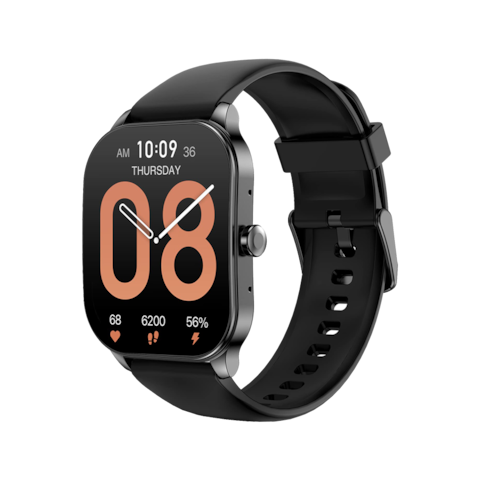 Amazfit Smart Watch Pop 3S Black Online Carrefour KSA