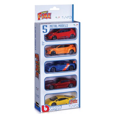Bburago 1:43 5 Car Pack (Assorted)