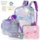 Eazy Kids Back to School Combo Set of 4 Girl Power - Pink Purple