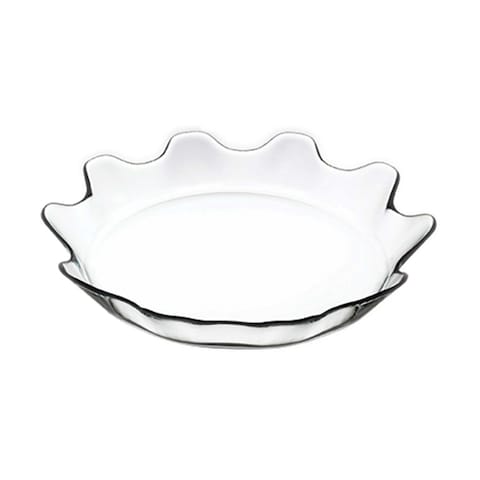 Round Flower Platter - 32 Cm