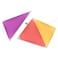 Nanoleaf SHAPES Triangles Expansion Pack - Smart WiFi LED Panel System w/ Music Visualizer, Instant Wall Decoration, Home or Office Use, 16M+ Colors, Low Energy Consumption - White - 3 packs