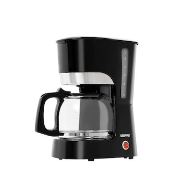 Coffee Maker, 1.5L Filter Coffee Machine, GCM6103   High Temperature Glass Carafe   Keep Warm &amp; Anti-Drip Function   Reusable Filter   On/ Off Switch with Indicator Light
