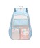 MASCO 18 Inches Light Blue Stylish Girls School Bag