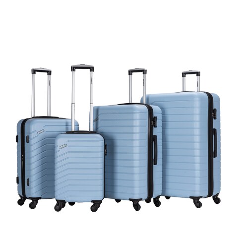 Luggage Set of 4 PCS ABS Hardside Travel Luggage Bag 20/24/28/32 Inches