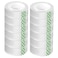 12 Rolls Transparent Tape 1/2 inch x 25 yards Clear Tape rolls for Office, Home, School, Gift wrapping, Tape Refills for Dispenser, 1 inch Core