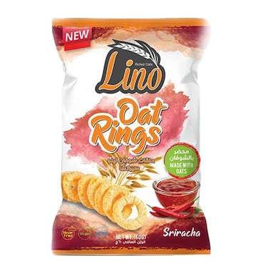 لينو حلقات الشوفان بالسيراتشا - 60 جم