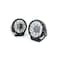 2 Pieces 7 Inches Laser Light High Output Work Laser Projector Light For Off-road, IP68 Waterproof Rating with Die-Cast Aluminum Housing Material