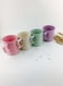 Almufarrej 4- Piece Plastic Cup Set Multicolour 250ml