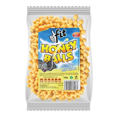 Fit Cereal Honey Balls 100G