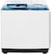 Super General 12 Kg Twin-Tub Semi-Automatic Washing Machine, White/Blue, Efficient Top-Load Washer With Lint Filter, Spin-Dry, Sgw-125, 95 X 58 X 103.5 cm, 1 Year Warranty