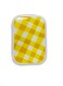 Yolo Modern Lunch Box With Two Compartments With Spoon ‐ Yellow