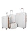 Star Line Star Line 5 Pieces Luggage Trolley Bags Set Beige/Khaki