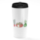 Loud Universe - Travel Tumbler Cactus Plant Theme White Coffee Tumblers