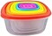 Marrkhor Kitchen Storage Containers &ndash; Set Of 6 Pantry Kitchen Organizer Containers With Lids &ndash; Perfect For Cereal, Flour Or Sugar Storage &ndash; Air-Tight, Freezer-Safe, Bpa-Free, Transparent, Eco-Friendly