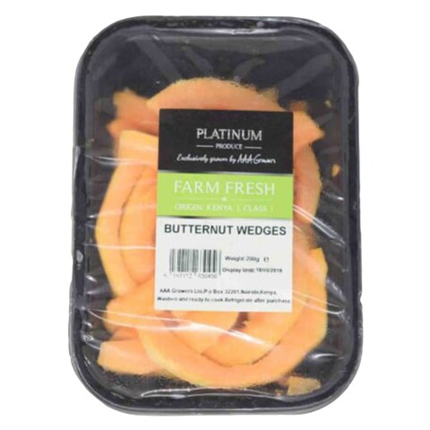 Farm Fresh Butternut Wedges 200g