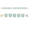 Happi Woodland Boy Shaped Ribbon Banner 7in