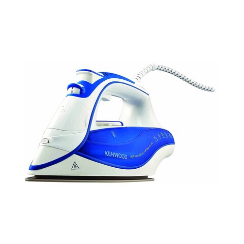 Kenwood Ceramic Plated Steam Iron - 2600 Watt - White - ISP600BL