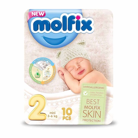 Molfix Baby Diapers Mini Size 2 - 10 Diaper