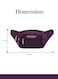 Para John Waist Bag For Men, women with adjustable strap, perfect for travel camping, money belt