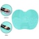 Generic - Silicone Makeup Brush Cleaning Mat, Makeup Brush Cleaner Pad, Cosmetic Brush Cleaning Mat - Green