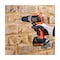 Black+Decker 2 Speed Hammer Drill 18V With 2 Batteries And Kit Box Black