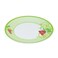LARAH PLANO EMARALD OPAL SIDE PLATE, 7QPKOEM, 7.5 " (19 CM )