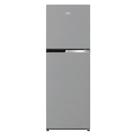 Beko Refrigerator 250Ltr Gross 155x54 Cm Harvest Fresh Neo Frost Dual Cooling ProSmart Inverter Compressor Brushed Silver RDNT300XS