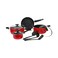 Bergner Non-Stick Cookware Set Red 10 PCS