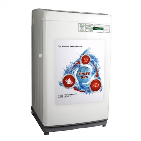 AFRA Fully Automatic Top Load Washing Machine 7KG, White, Large Tub Capacity, Intelligent Stain Remover, G-MARK, ESMA, ROHS, And CB Certified, 2 Years Warranty