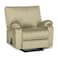 In House Velvet Classic Recliner Chair - Dark Ivory - H1