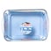 Pyrex Essentials Rectangular Roaster Dish Clear 35x23cm+40x27cm 2 PCS
