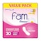 Fam Women Pads Without Wings Maxi 30 Pieces