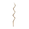 Gold Curly Candles 12/Pack