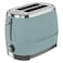 Beko TAM8202T Duck Egg And Chrome 2 Slice Toaster Blue