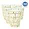 Gold Foil Happy Birthday Printed Paper Cups 236ml 6 PCS