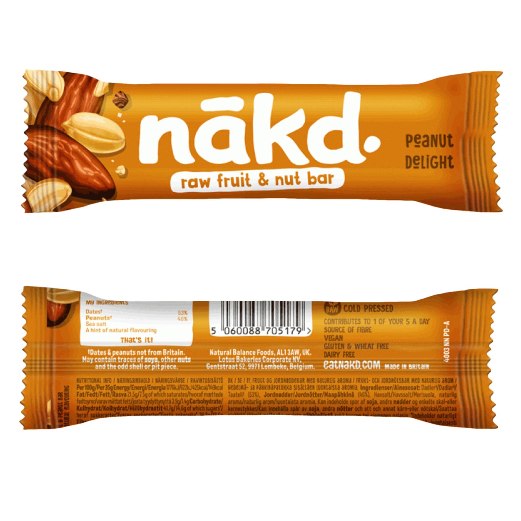 nakd peanut