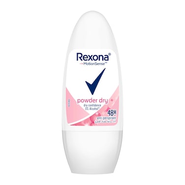 ريكسونا رول أون مضاد للتعرق للسيدات - باودر دراي - 50 مللي