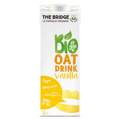 The Bridge Bio Organic Vanilla Flavour Oat Drink 1L