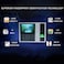 Generic-Biometric Fingerprint Password Attendance Machine Employee Checking-in Recorder 4 inch TFT LCD Screen DC 5V Time Attendance Clock