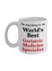 muGGyz World's Okayest Editor Printed Mug White/Black/Red 11Ounce
