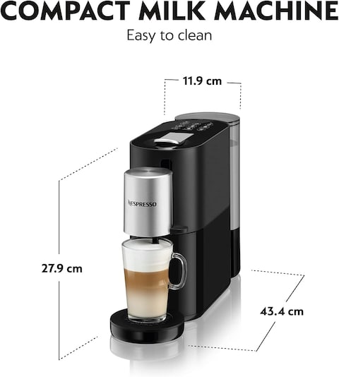 Nespresso S85 EU Atelier Coffee Machine, Black