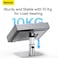 Baseus Laptop Stand Metal Adjustable Notebook Holder Heat Dissipation for Macbook Air Tablet iPad Silver