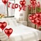I Love You Balloon Banner, 16 Inch Foil Letter Valentine&rsquo;s Day Balloon Sign for Birthday Party Mother&rsquo;s day Father&rsquo;s day Marriage Proposal Wedding Anniversary Party Decorations &amp; Supplies (Red)